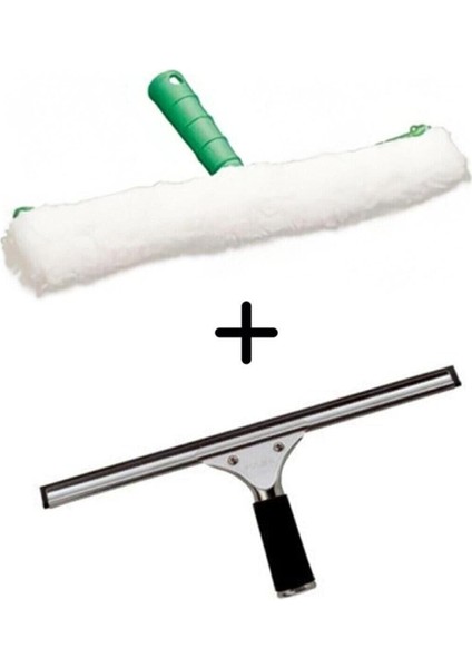 Çekçekli 35 cm Peluş ve Kovalı Paspas Seti, Kolay Temizlik ve Parlak Sonuç