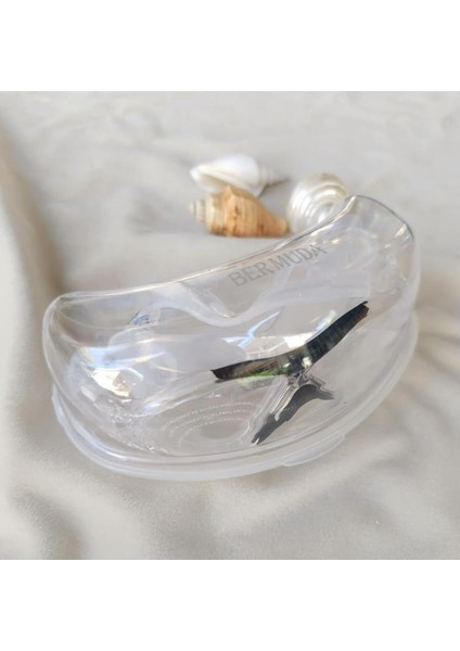 Şeffaf Silikon Burun Tıkaçlı Yüzücü ve Sörf Gözlüğü, Kutulu, Şık ve Konforlu