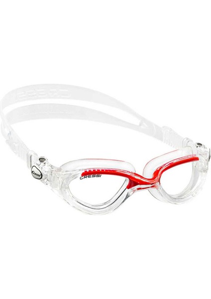Şeffaf ve Kırmızı Renkli Deniz Gözlüğü, Rahat ve Şık Tasarım