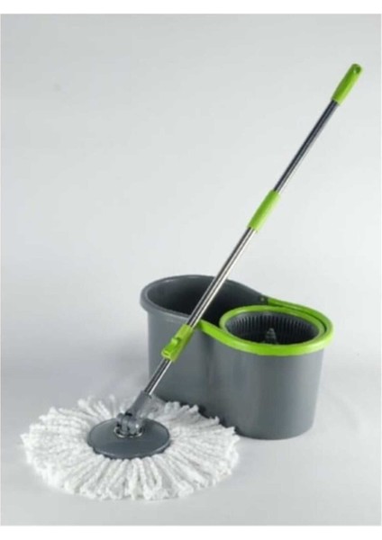 Geniş Hazneli Döner Temizlik Seti, 360 Derece Spinning Özellikli