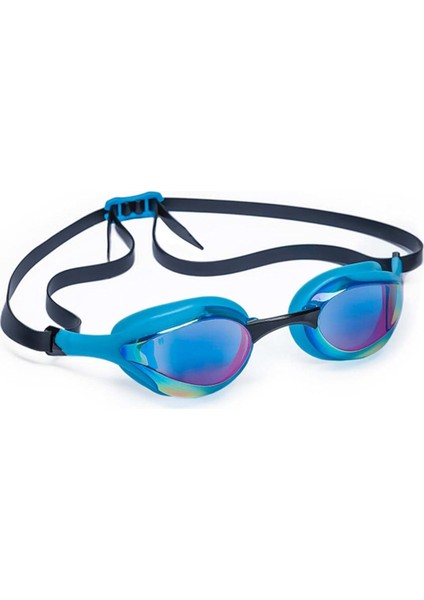 Renkli Yüzme Gözlüğü Mavi/ siyah, Rahat ve Şık Tasarım