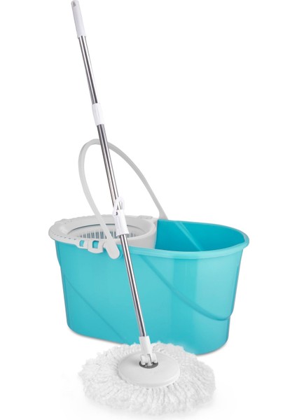 Turkuaz Renkli Temizlik Seti ile Parlak ve Temiz Bir Ev