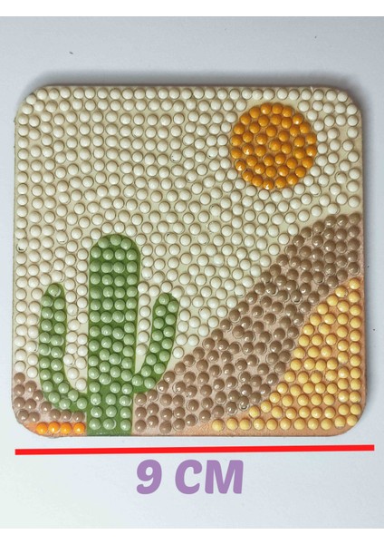 Kare Bardak Altlığı Elmas Boyama Seti fırsatları