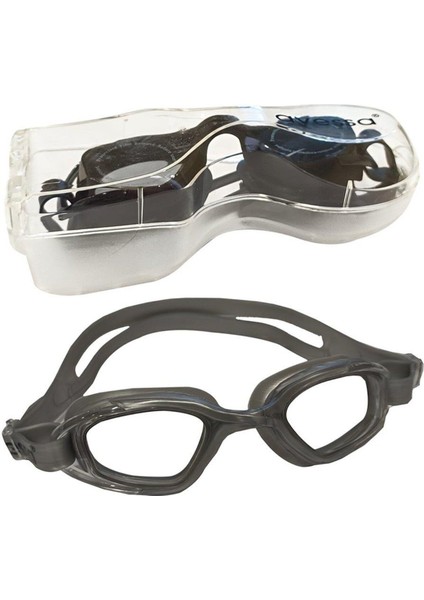 Yüzücü Gözlüğü Siyah, Rahat ve Şık Tasarım, Su Geçirmez Özellik