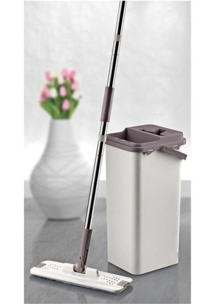 Pratik ve Hafif Temizlik Seti, Kolay Kullanımlı Düz Mop ve Aksesuarlar