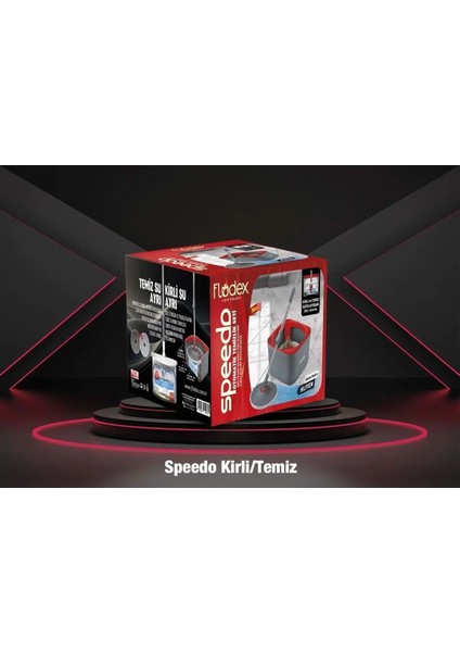 Mikrofiber Moplu Temizlik Seti Katlanabilir Sap, Temiz ve Kirli Su Ayrı FMA440612 fiyatları