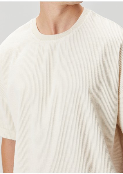 Bej Fitilli Kadife Dokulu T-Shirt indirimleri