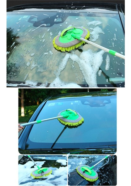 Çok Fonksiyonlu Mikrofiber Araba Yıkama Paspası ve Temizleme Fırçası, Teleskopik Uzun Saplı modelleri