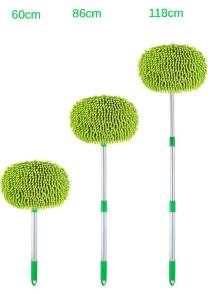 Çok Fonksiyonlu Mikrofiber Araba Yıkama Paspası ve Temizleme Fırçası, Teleskopik Uzun Saplı indirimleri
