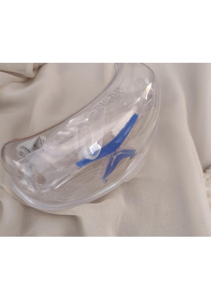 Şeffaf Mavi Yüzücü Gözlüğü, Silikon Burun Tıkaçlı, Kutulu, Sörf ve Yüzme Için Ideal modelleri
