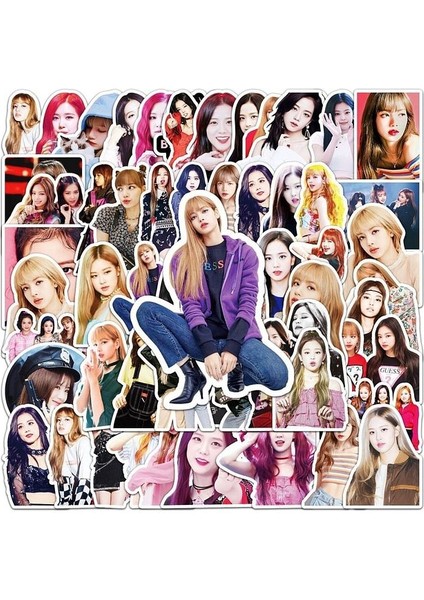 Blackpink Grubu Sticker Seti