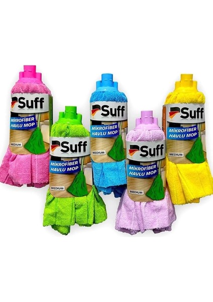 Renkli Mikrofiber Havlu Mop Orta Boy, Temizlik Için Mükemmel Seçim modelleri
