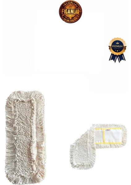 50 cm Nemli Zincir Dikiş Kalın Mop Seti, Sap ve Aparat ile Rahat Temizlik Sağlar fiyatları