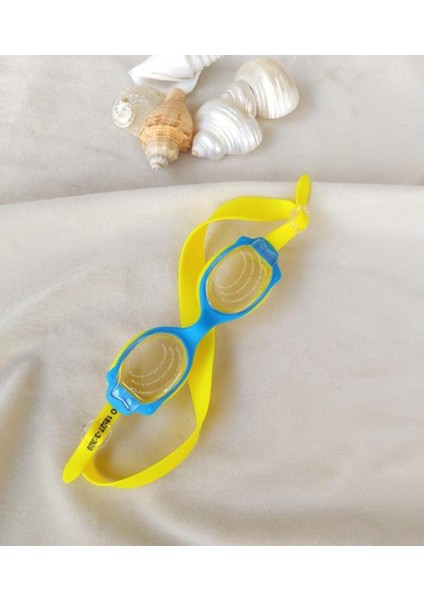 Renkli Çocuk Yüzücü Gözlüğü, Silikon, Havuz ve Deniz Kullanımı Için Uygun