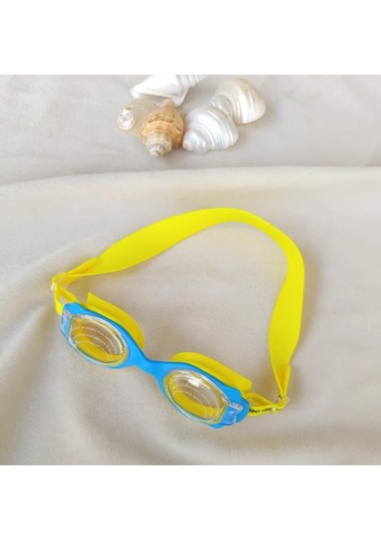 Renkli Çocuk Yüzücü Gözlüğü, Silikon, Havuz ve Deniz Kullanımı Için Uygun modelleri