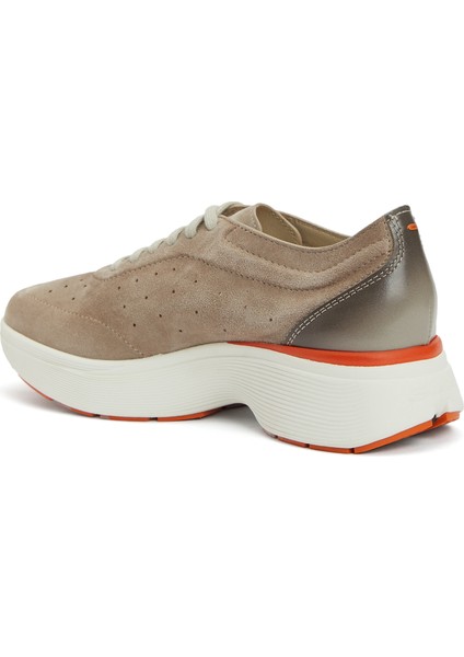 Bounce Gri Kadın Deri Sneaker modelleri
