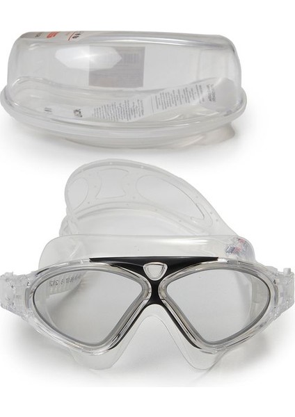 Yetişkin Deniz ve Havuz Için Şeffaf Siyah Vakumlu Yüzücü Gözlüğü fiyatları