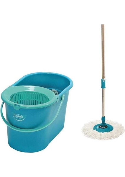 Pratik Temizlik Seti, Döner Başlıklı, Sıkma Sistemli, Kolay Kullanım, Temizlik Kolaylığı