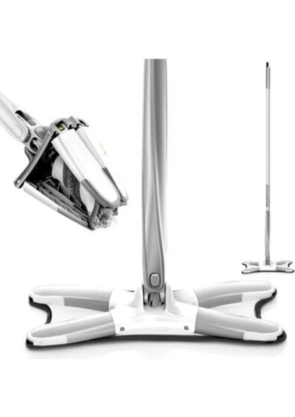 360 Derece Dönebilen Kendinden Sıkmalı Twist Mop, Pratik ve Kullanışlı Temizlik Aracı
