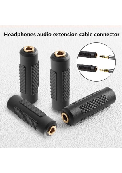 Dişi Uzatma Dişi 3.5mm Ses Adaptörü 3.5mm 4 Tutuplu F/f Konektörü Aux Ara Birleştirici Aparat Dişi To Dişi Adaptör fiyatları