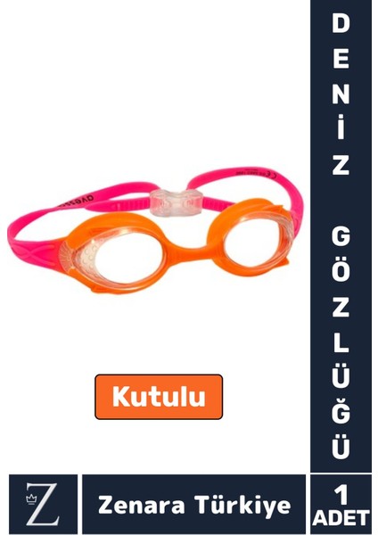 Çocuklar Için Ayarlanabilir Renkli Su Geçirmez Uv Korumalı Deniz Gözlüğü