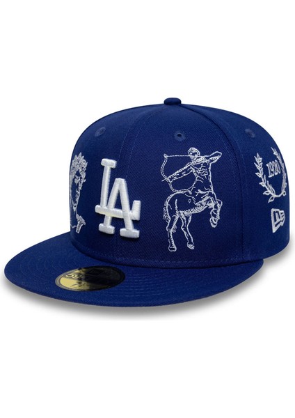 Mlb Mythıcal 59FIFTY Losdod Dry Koyu Mavi Unisex Şapka