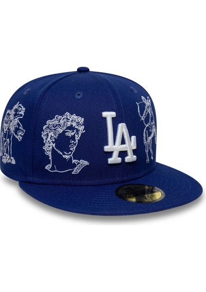 Mlb Mythıcal 59FIFTY Losdod Dry Koyu Mavi Unisex Şapka