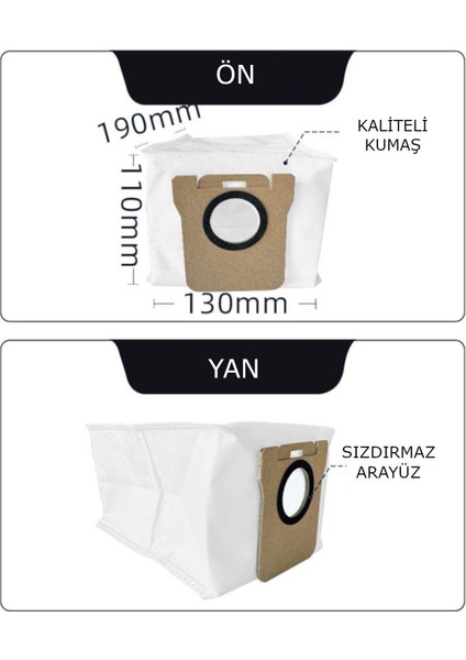 Yedek Parça Yan Fırça ve Filtre Seti, Uyumlu Temizlik Aksesuarları fiyatları