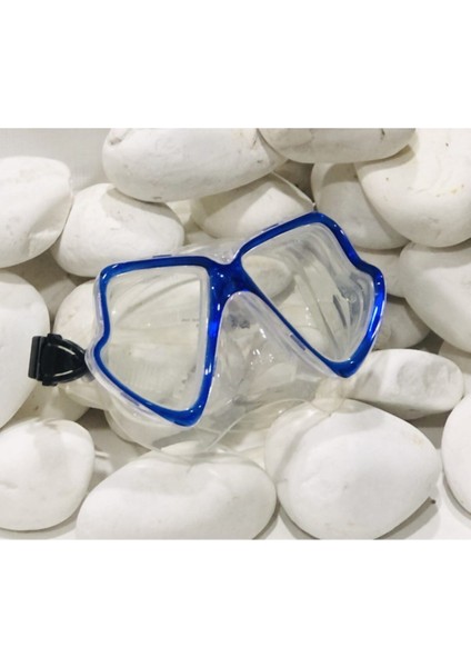 Mavi Silikon Maske - Sağlıklı ve Rahat Kullanım Için Tasarlandı