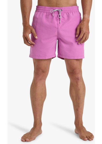 All Day Lb EBYJV00134 Fuşya Regular Fit Düz Erkek Şort Mayo