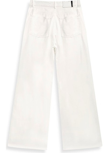 Kadın Marıam Geniş Paça Yüksek Bel Jean Pantolon fiyatları