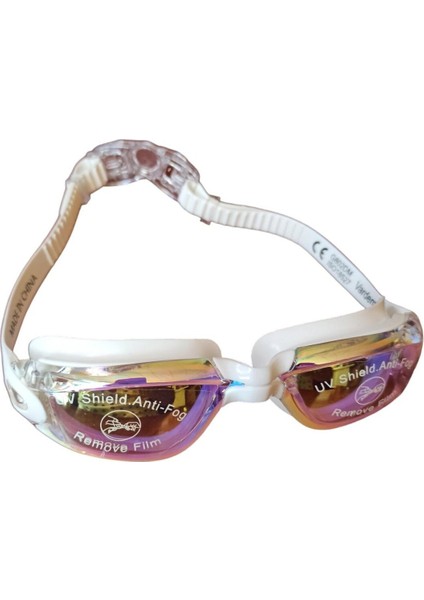 Beyaz Silikon Yüzücü Gözlüğü ile Su Altında Rahat ve Net Görüş fiyatları