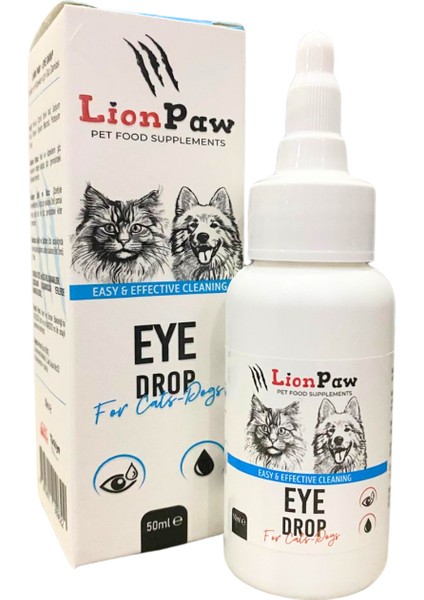 Kedi ve Köpek Göz Temizleme ve Bakım Solüsyonu 50 ML fırsatları