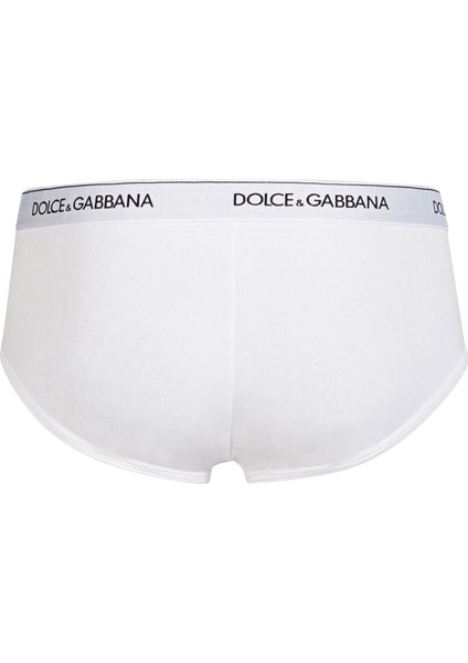 Beyaz 2'li Slip Set