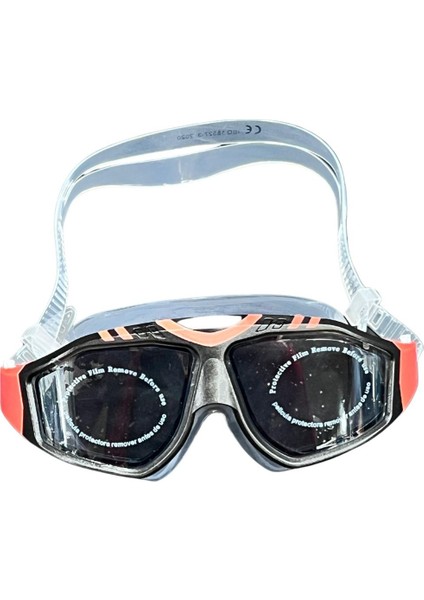 Kırmızı Siyah Junior Yüzücü Gözlüğü +14 Yaş Için Rahat ve Şık Tasarım