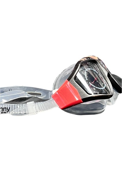 Kırmızı Siyah Junior Yüzücü Gözlüğü +14 Yaş Için Rahat ve Şık Tasarım modelleri
