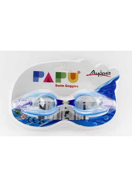 Zenara Renkli Yüzücü Gözlüğü 64011- C Mavi, Konforlu ve Şık Tasarım