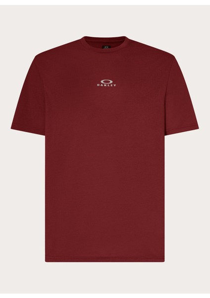 Bark New Ss Kırmızı Bisiklet Yaka Normal Düz Erkek T-Shirt