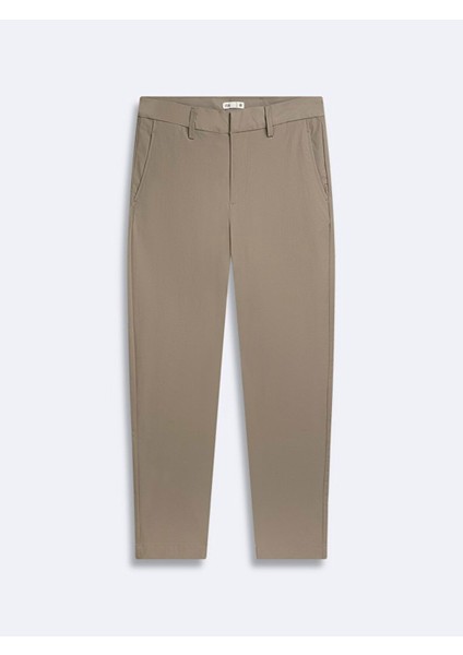 Gabardin Regular Bej Pantolon