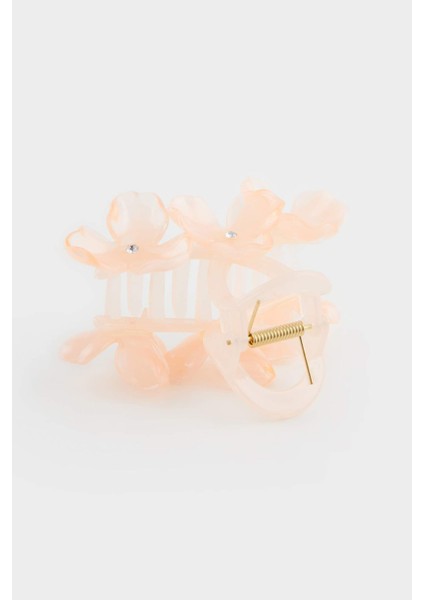 Kadın Pudra Çiçekli Mandal Toka F0656AXNS modelleri