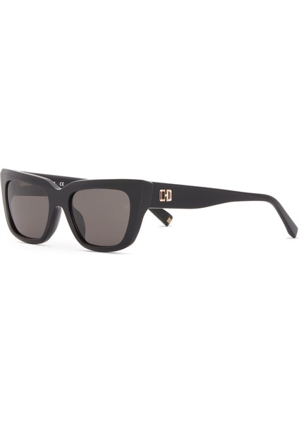 Hm 1680 C1 Cat Eye Siyah Asetat Kadın Güneş Gözlüğü