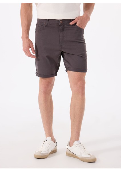 Antrasit Erkek Slim Fit Chino Şort W211205003 fiyatları