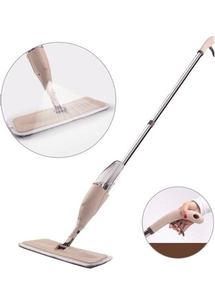 Pratik ve Hafif Spreylı Mop Seti ile Temizlik Kolaylığı