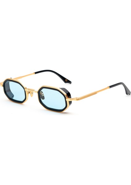Harrow Altın Mavi Titanyum Unisex Güneş Gözlüğü fiyatları