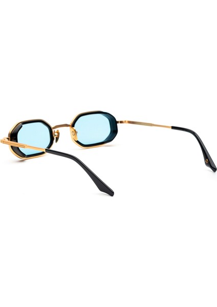 Harrow Altın Mavi Titanyum Unisex Güneş Gözlüğü fırsatları
