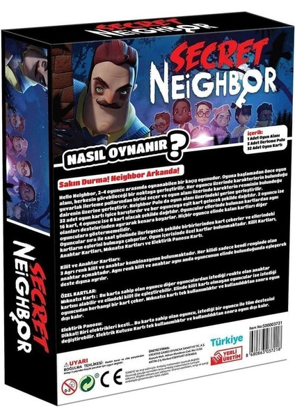 Hello Neighbor Party Game modelleri