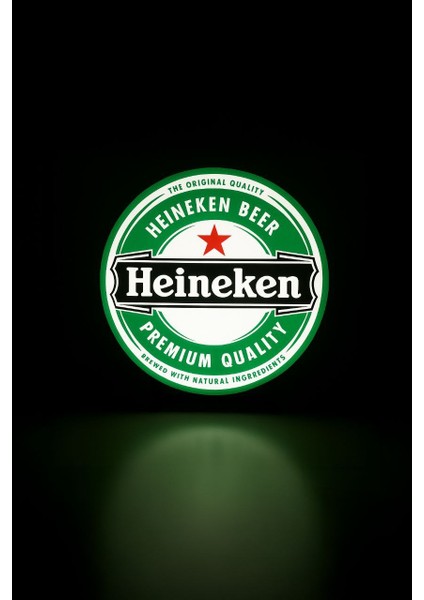 Heineken Beer Tasarımlı Gece Lambası