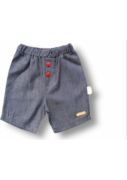 6-9 9-12 12-18 Ay Vip Yaka Şapkalı Kısa Kollu Sweat 3lü Erkek Bebek Takımı Gri modelleri