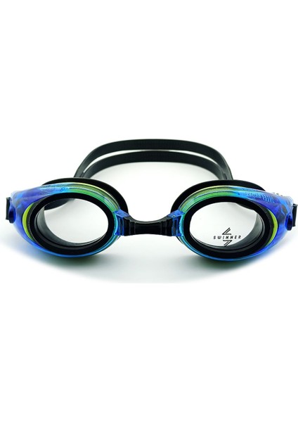 Mavi- Yeşil Yüzücü Gözlüğü, Numaralı ve Rahat Kullanımlı, Parlak Ped Ile fiyatları