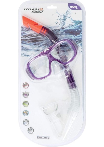 Renkli Şnorkel ve Maske Seti, Su Altı Keşif Için Mükemmel Seçim